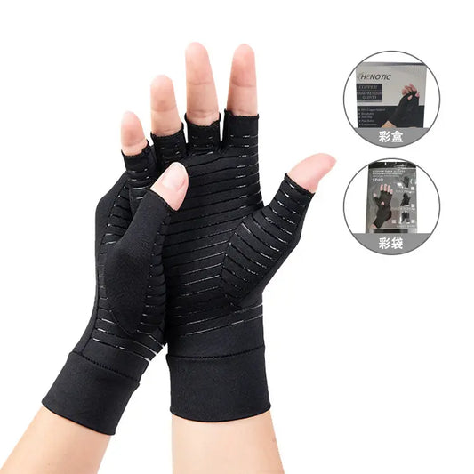 Half Finger Rheumatoid Arthritis Gym gloves