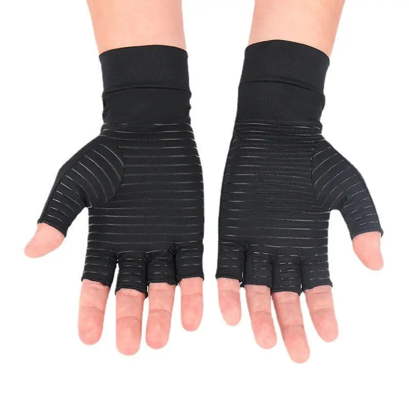 Half Finger Rheumatoid Arthritis Gym gloves