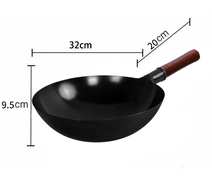 Wok No-Oily Non-Rusting Non-Stick Non-Cating High Quality Cooking Pan